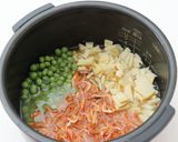龍の瞳と桜えび・筍　～春の炊き込みご飯～作り方4写真