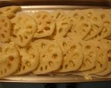 簡単☆れんこん粉チーズ焼き作り方2写真