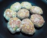 鶏のあっさり味噌バーグ作り方6写真