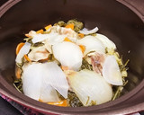 無加水鍋で☆簡単！野菜のミルフィーユ鍋作り方6写真