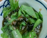 しゃきしゃきレタスのもずくシーチキン作り方2写真