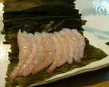 仕込み5分♪甘エビの昆布〆♪作り方4写真