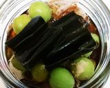 小梅の醤油漬け作り方10写真