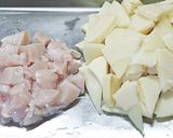 鶏肉入り☆水煮で簡単♪たけのこごはん作り方2写真