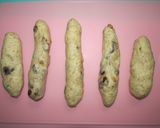 星形のバンズとハート形のくるみぶどうパン作り方11写真