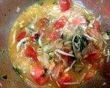 しらすとトマトの袋麺カッペリーニ風作り方4写真