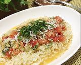 しらすとトマトの袋麺カッペリーニ風作り方5写真