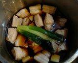 圧力鍋で簡単！ホロホロしっとり豚の角煮！作り方6写真