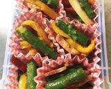 簡単☆お弁当のおかず⑤アスパラベーコン作り方5写真