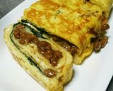 ふんわり納豆玉子焼き作り方6写真