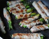 肉巻きアスパラ☆マヨ＆粉チーズがけ作り方5写真