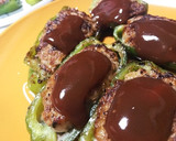 簡単にウマウマ♡ウチのピーマンの肉詰め♡作り方5写真