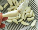 らっきょう漬けの下準備作り方3写真