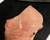 鶏むね肉のクリーミー挟み焼き作り方5写真