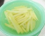 簡単♪じゃが芋としいたけのマヨポン炒め☆作り方1写真