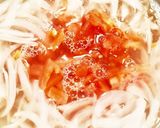 熟れたトマトのかき玉スープ♪作り方1写真