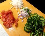 ダイエット♪夏野菜シャキシャキ豆腐サラダ作り方1写真