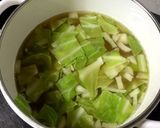 材料費65円⁈キャベツと豆腐の節約スープ作り方4写真