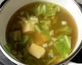 材料費65円⁈キャベツと豆腐の節約スープ作り方5写真