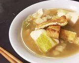 材料費65円⁈キャベツと豆腐の節約スープ作り方6写真