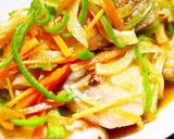 夏バテの疲労回復に！豚肉と玉ねぎの酢炒め作り方19写真