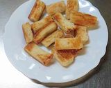 塩ラスク♪(食パン1枚でおやつ♪)作り方4写真