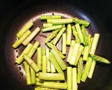 簡単！アスパラとウインナーのめんつゆ煮作り方5写真
