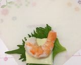 簡単＊海老と大葉とチーズのミニ春巻き作り方1写真