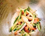 ごま酸辣湯風冷やしつけ麺作り方4写真