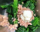 簡単!ほうれん草とツナのサラダ!作り方3写真