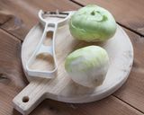 コールラビのグリーンカレー作り方1写真