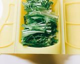 お弁当にも♪水菜のピーナッツバターあえ。作り方1写真