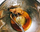 お弁当にも♪水菜のピーナッツバターあえ。作り方3写真