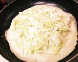 【簡単】ヘルシーキャベツのお好み焼き風♡作り方3写真