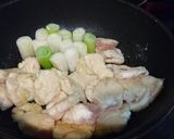 ヤマキ基本のだし　鶏むね肉のつけ蕎麦作り方2写真