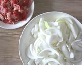 【基本の和食】牛丼。作り方1写真