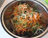 お野菜モリモリ我が家の5色なます作り方5写真