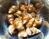 おつまみに最適♪あずき貝（黒バイ貝）煮付作り方1写真