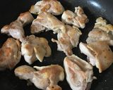 からし菜と鶏肉のクレイジーソルト炒め作り方2写真