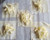 ワンタンの皮でしらすチーズ焼き作り方4写真