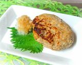簡単☆ふんわり味噌マヨ豆腐ハンバーグ♪作り方9写真