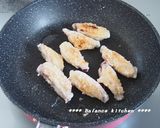 鶏手羽中のガーリックペッパーソース炒め作り方3写真