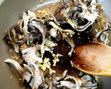 簡単♡旨っ！舞茸と納豆の和風パスタ作り方4写真