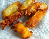 ワンタンの皮でチーズ巻き作り方6写真