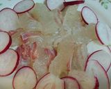 ☆簡単家飲みおつまみ☆刺身サラダの中華風作り方2写真