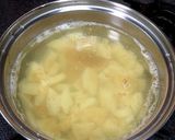 新じゃがとニラのお味噌汁作り方3写真
