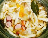 にんにく醤油入り＊野菜のコンソメスープ＊作り方6写真