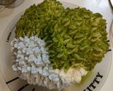 ヨッシー立体ケーキ作り方8写真
