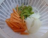 小あじの甘酢野菜あんかけ作り方1写真