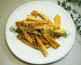 シソドレッシングで♪筍のシソバター炒め作り方2写真